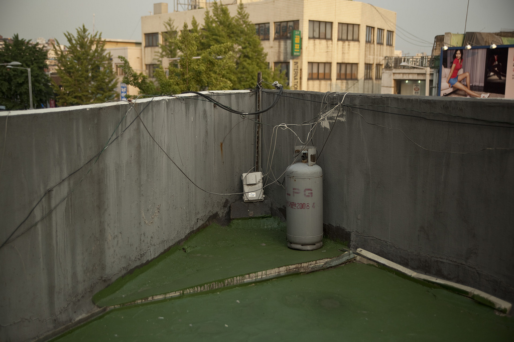 Roof over Itaewon Street [2011]